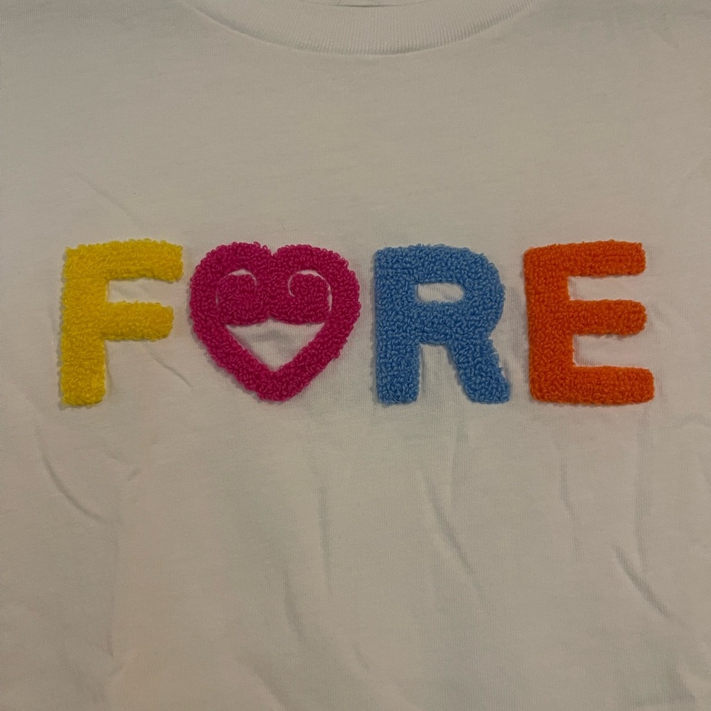 Woman’s G/Fore Embroidered T-Shirt Size L View 2